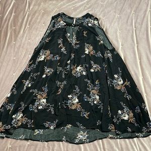 Free People Flowy Floral Top